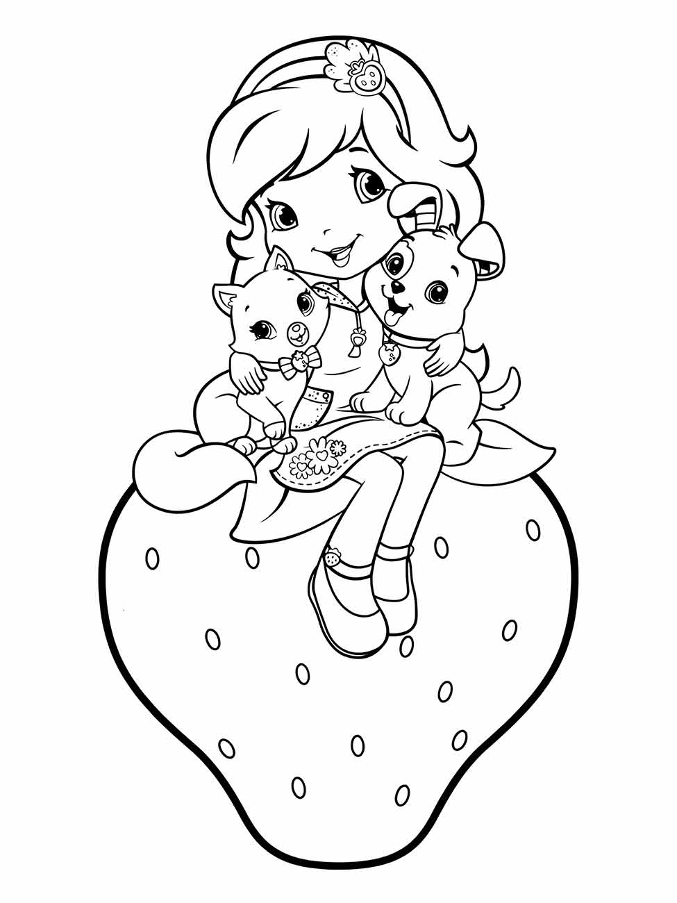 Strawberry Shortcake coloring page (23)