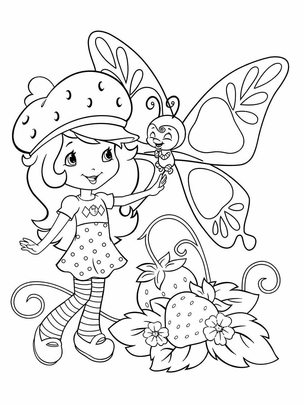 Strawberry Shortcake coloring page (24)