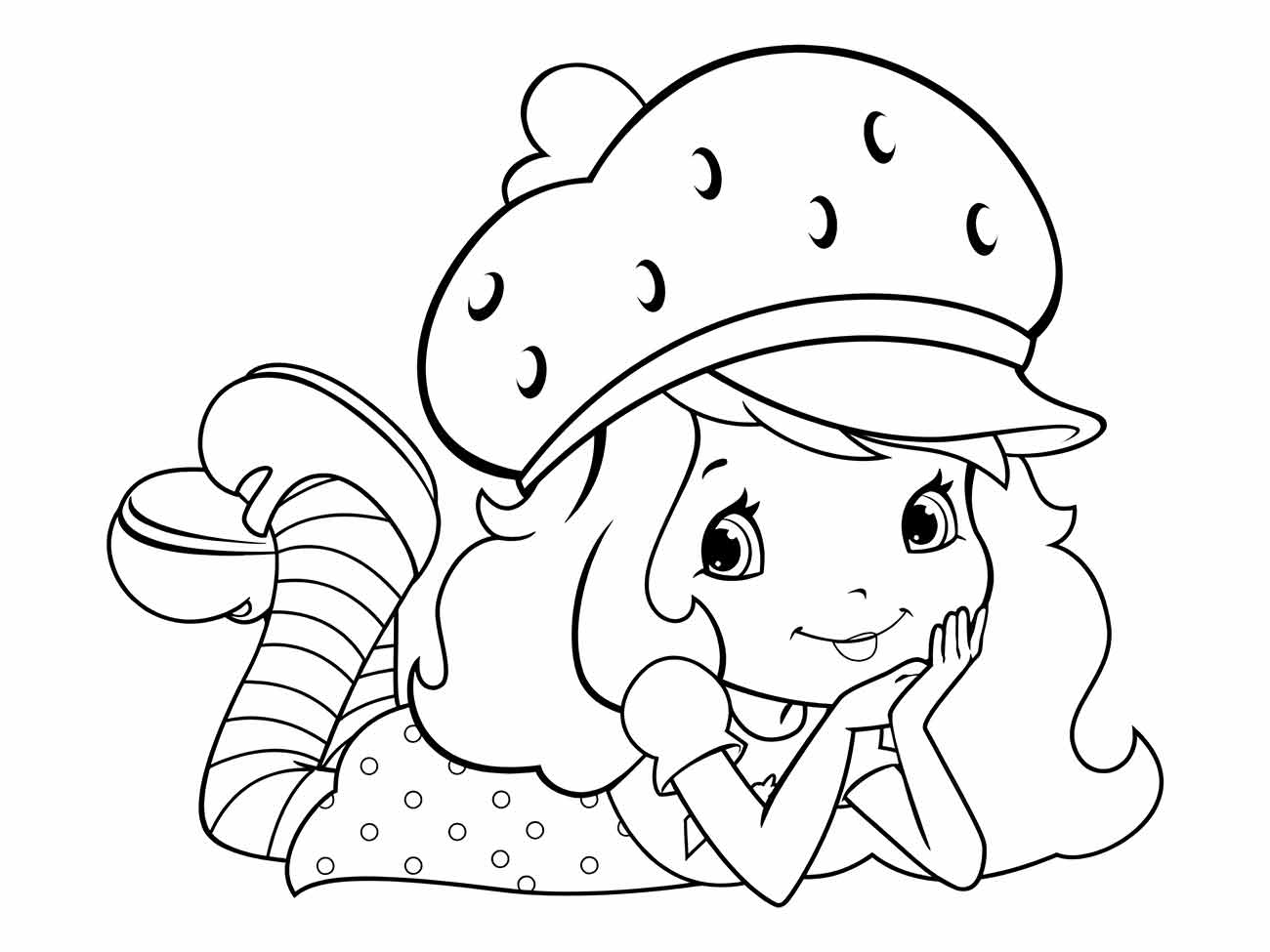 Strawberry Shortcake coloring page (25)