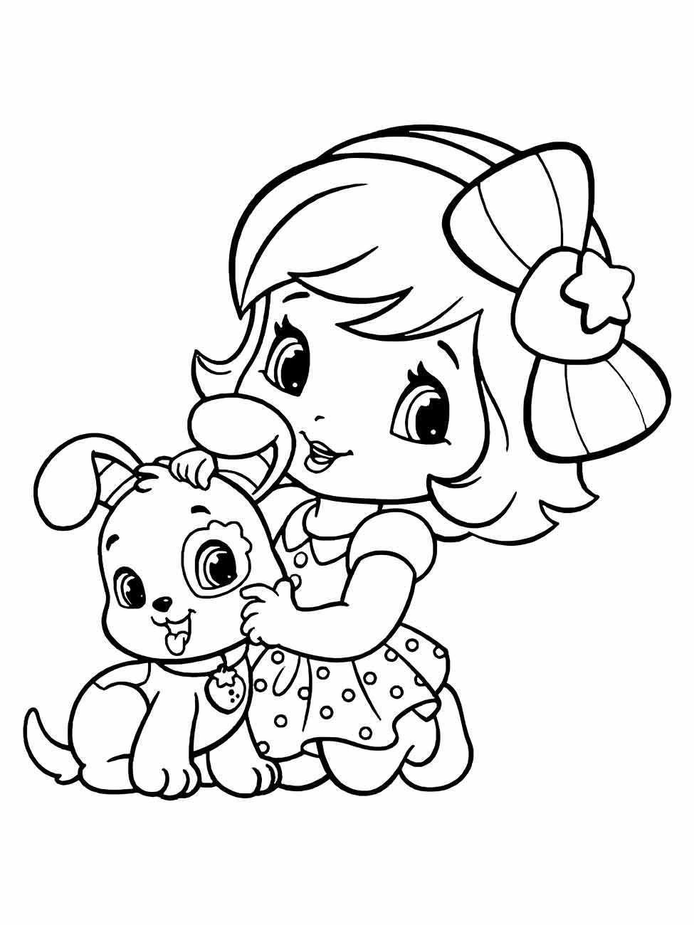 Strawberry Shortcake coloring page (3)