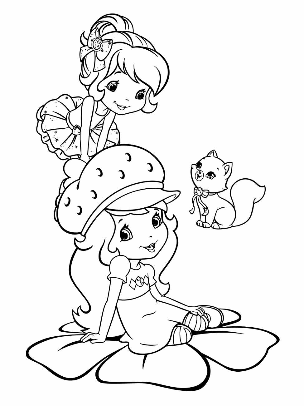 Strawberry Shortcake coloring page (33)