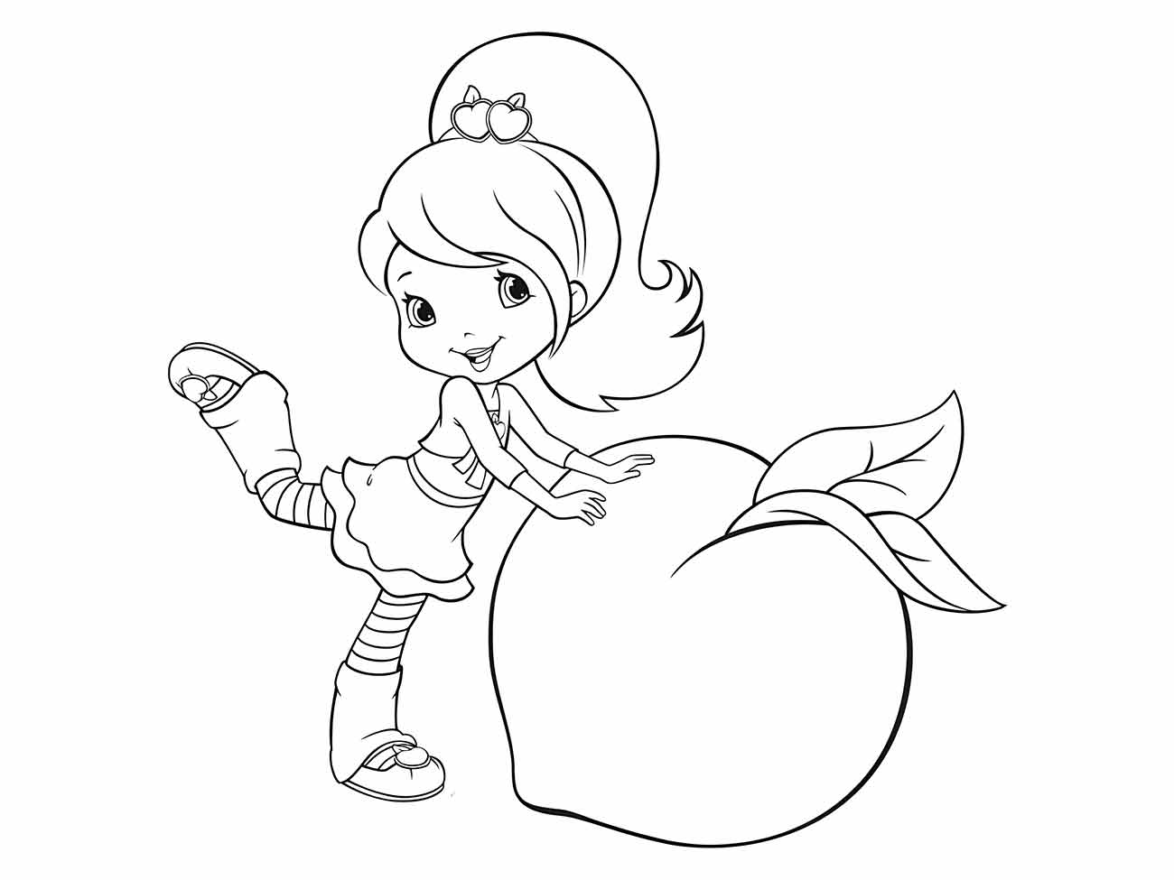 Strawberry Shortcake coloring page (37)