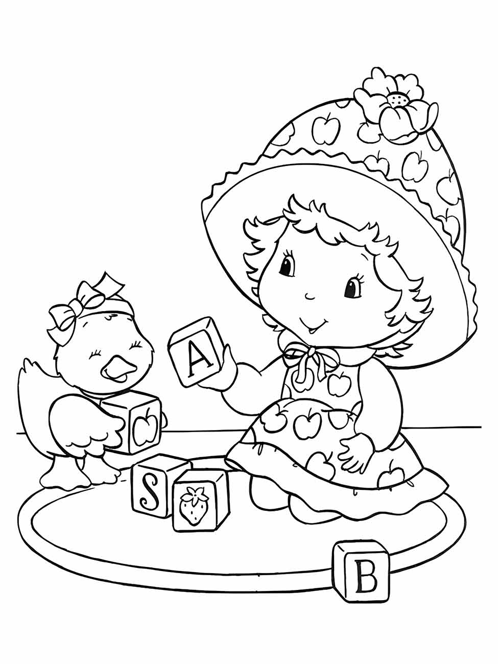 Strawberry Shortcake coloring page (38)