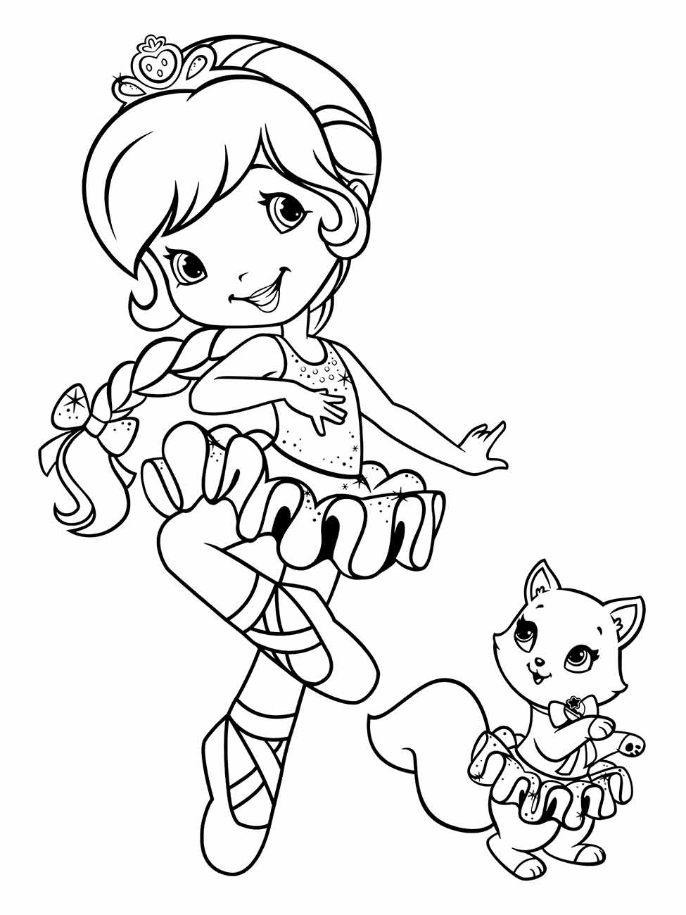 Strawberry Shortcake coloring page (4)