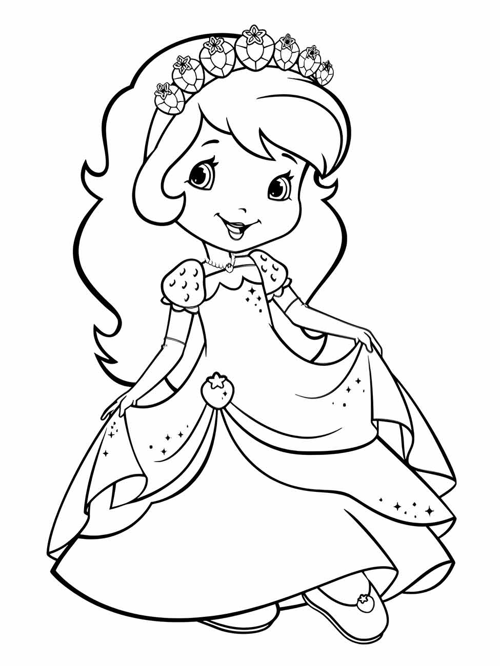 Strawberry Shortcake coloring page (43)