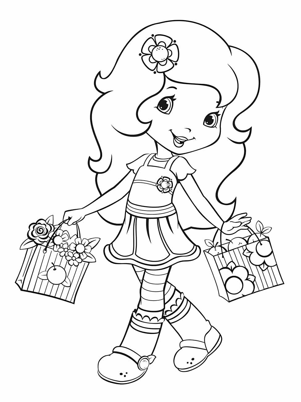 Strawberry Shortcake coloring page (49)