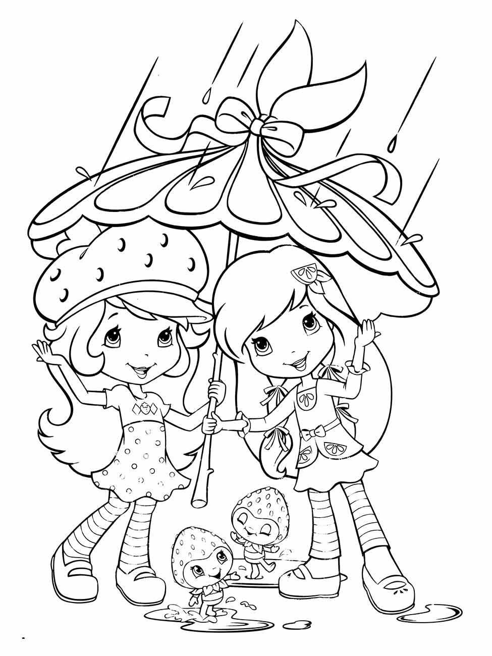 Strawberry Shortcake coloring page (5)