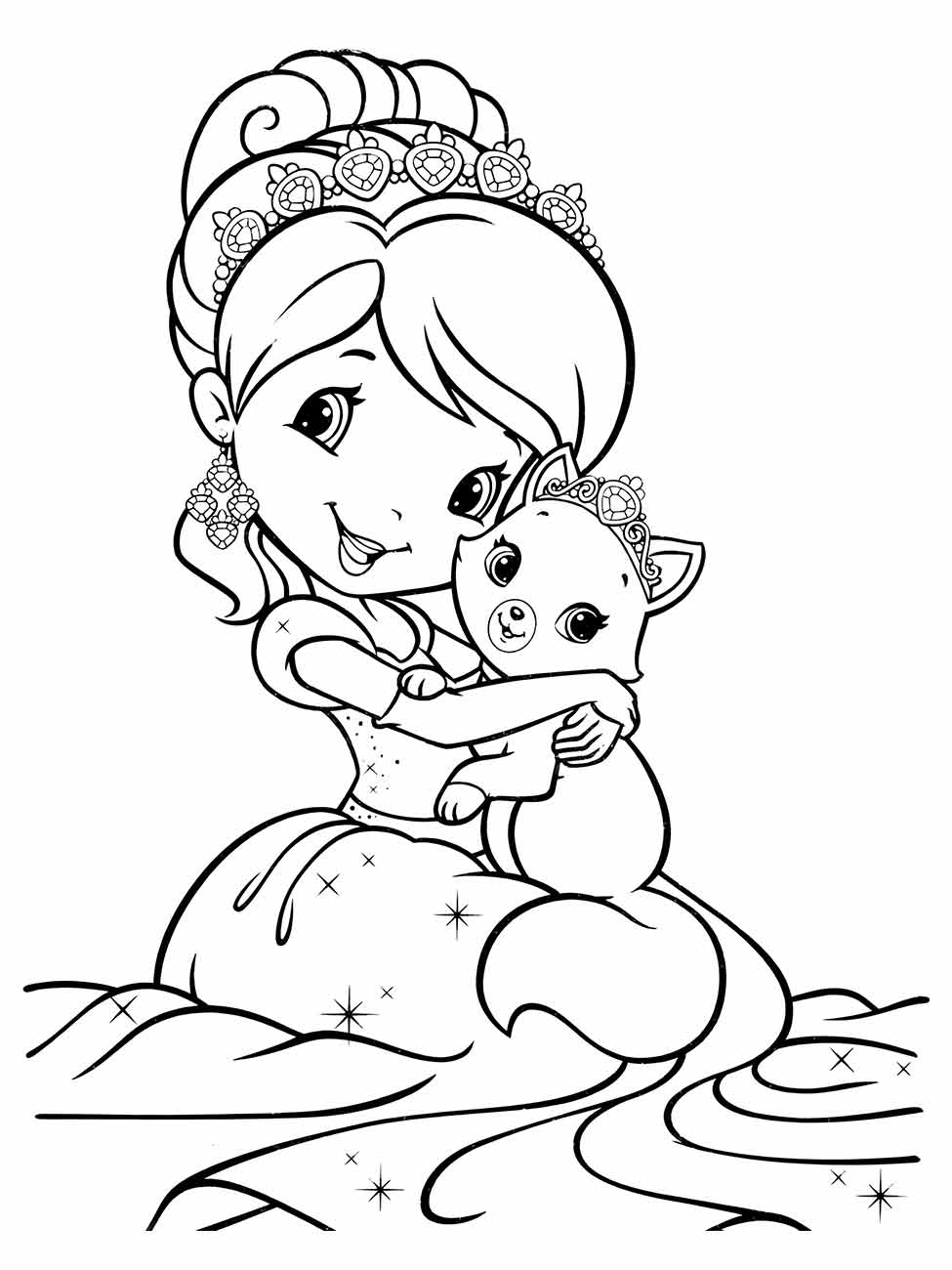 Strawberry Shortcake coloring page (6)