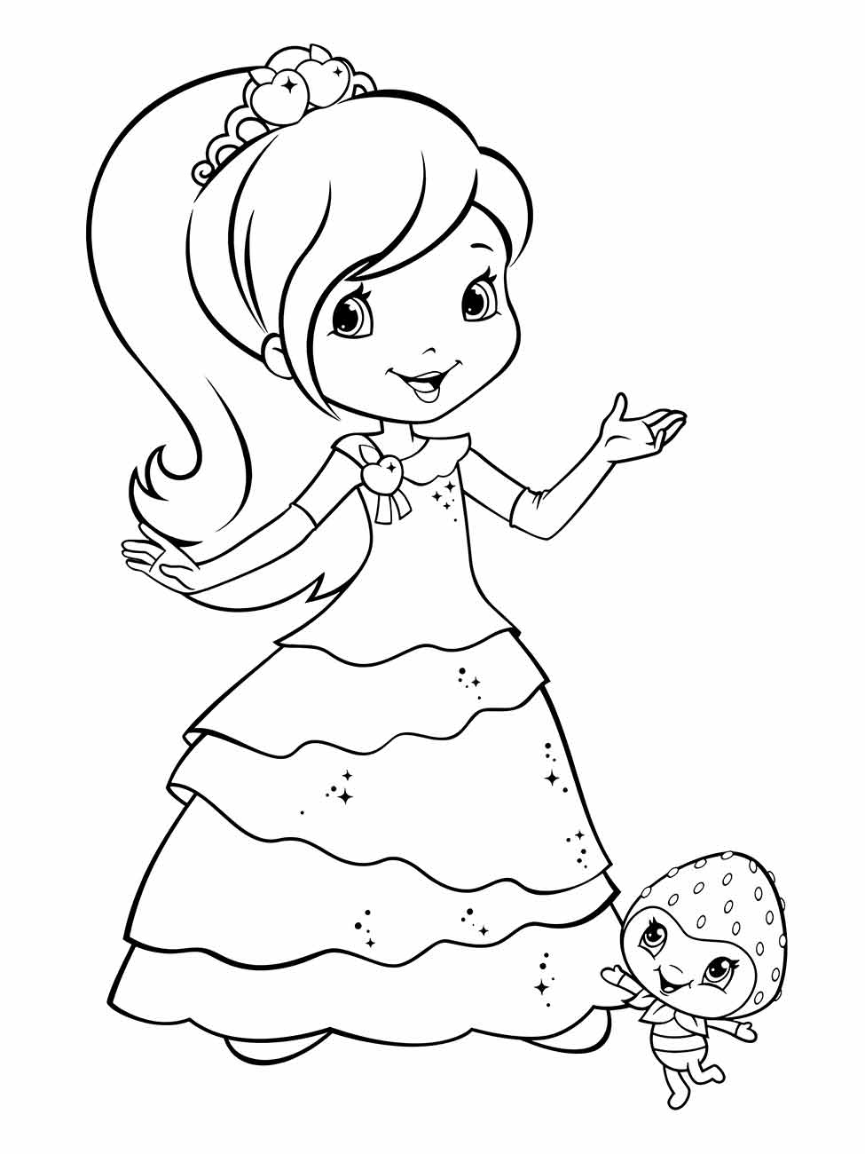 Strawberry Shortcake coloring page (60)