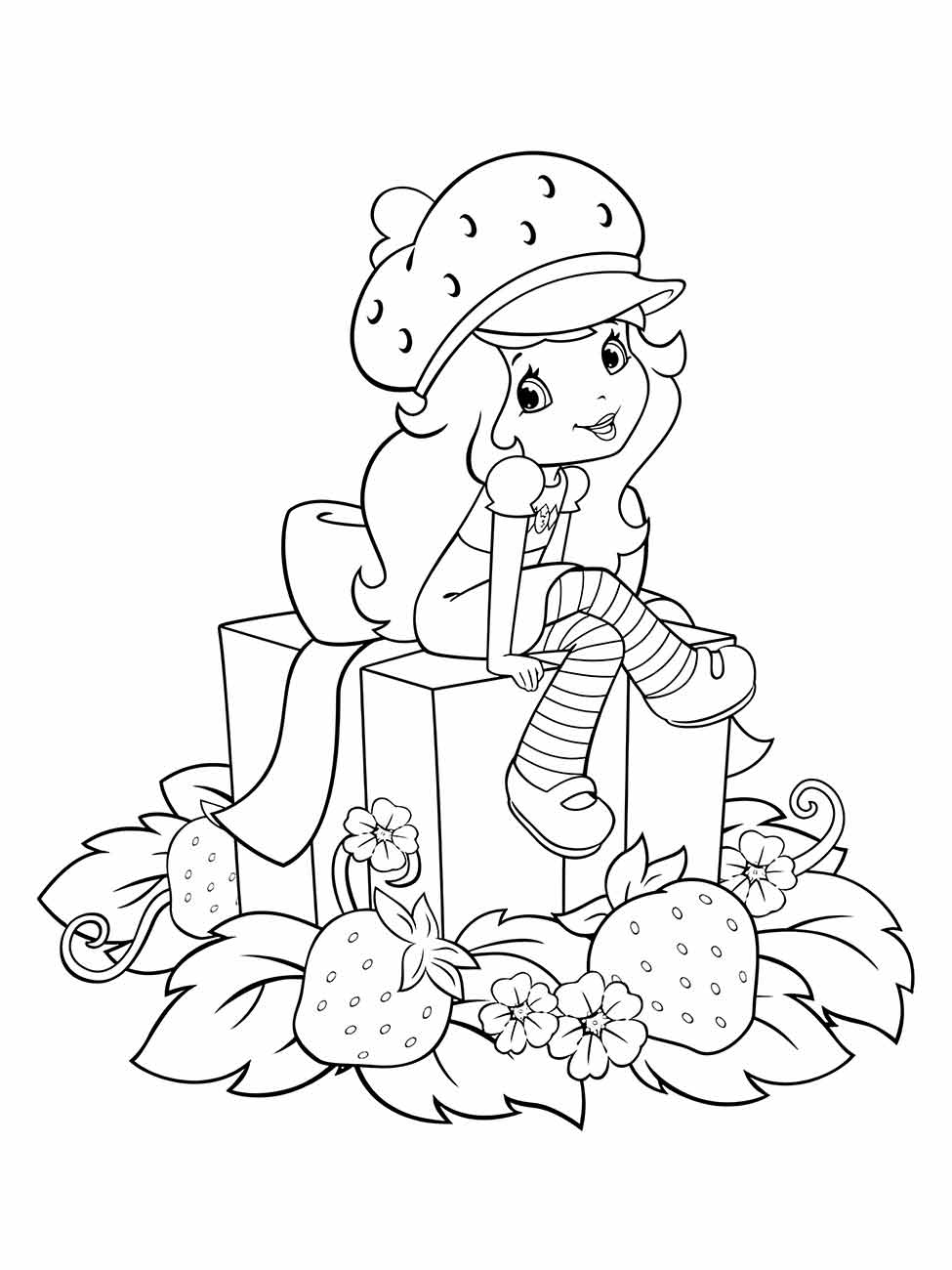 Strawberry Shortcake coloring page (7)