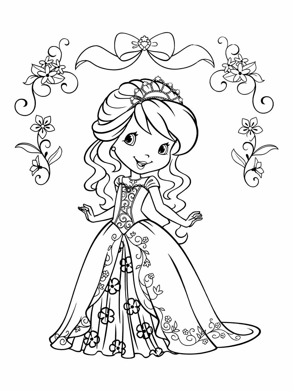 Strawberry Shortcake coloring page (73)