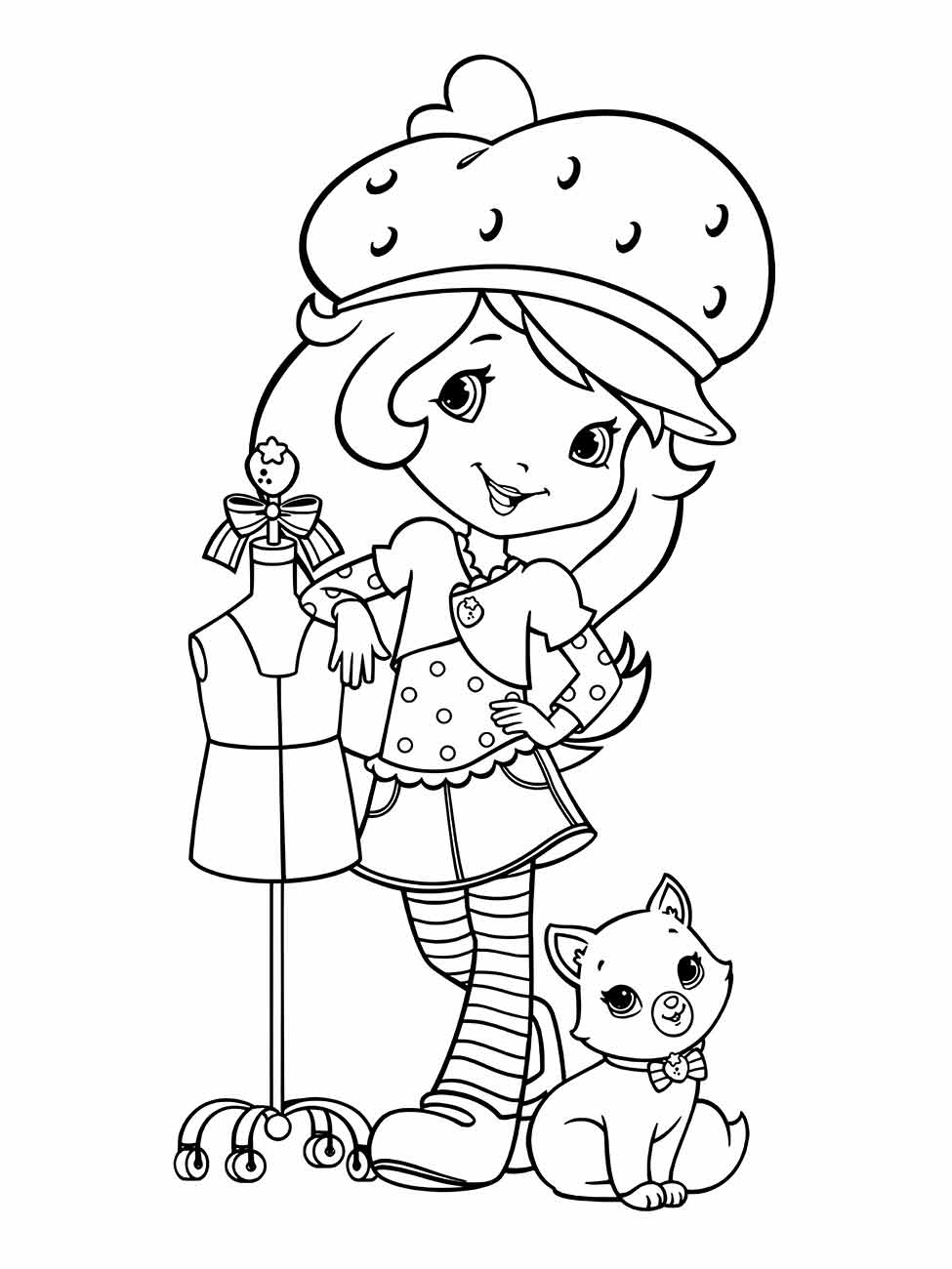 Strawberry Shortcake coloring page (74)