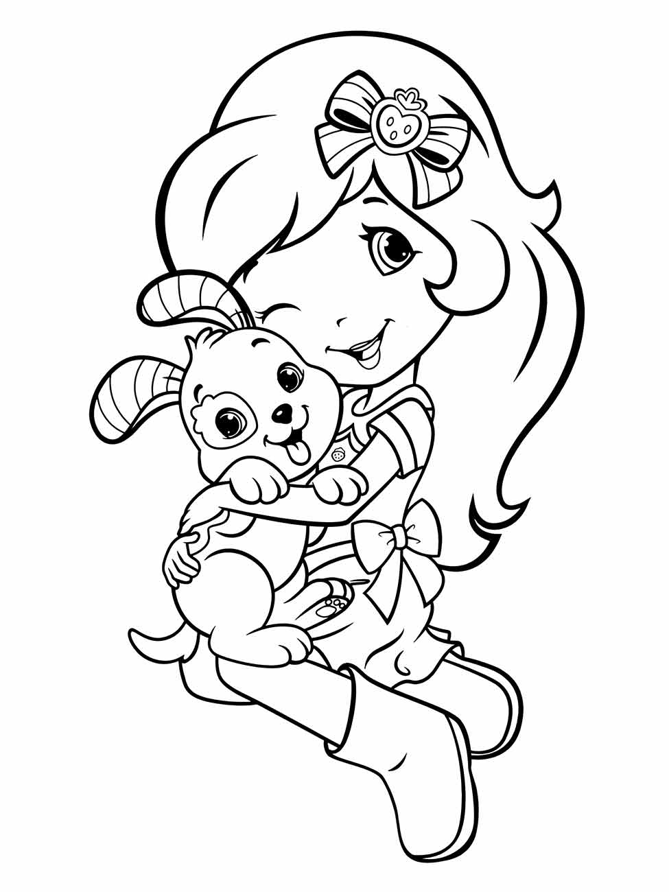 Strawberry Shortcake coloring page (8)