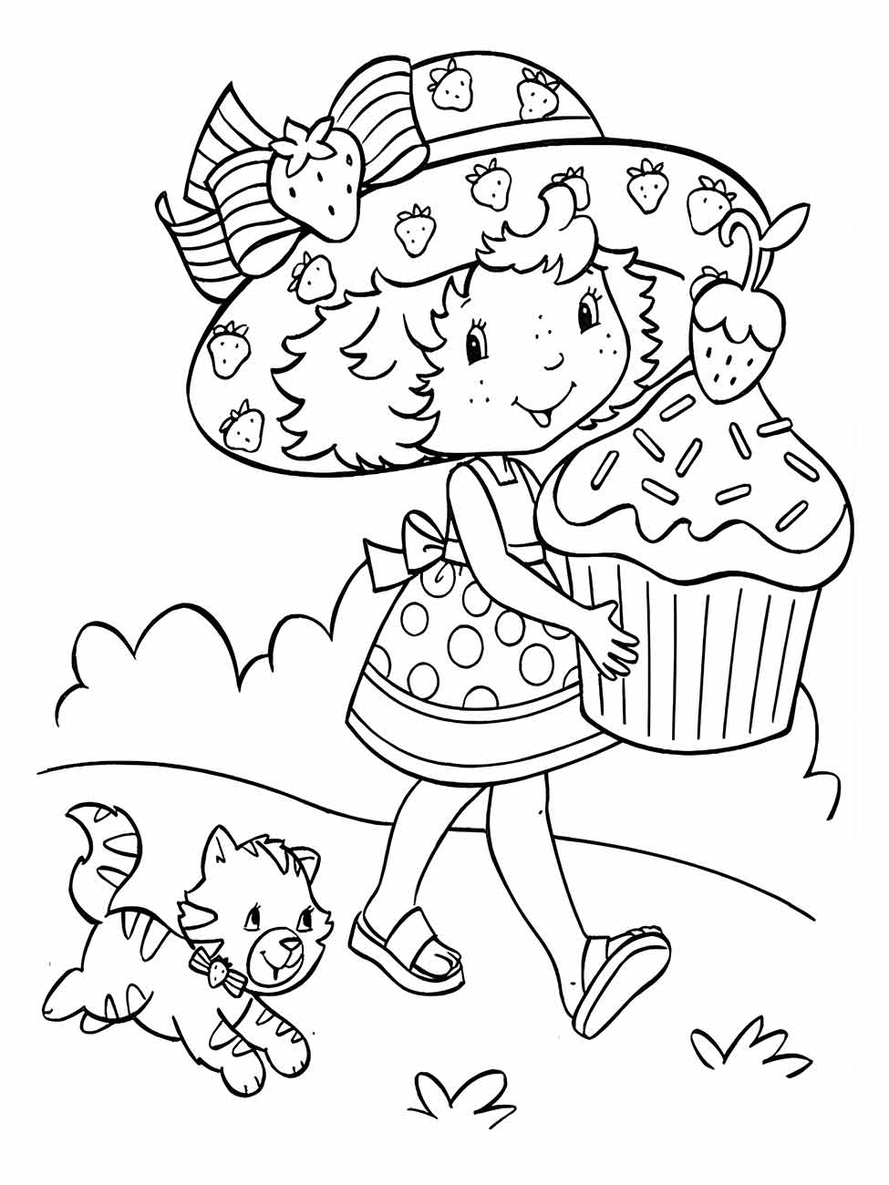 Strawberry Shortcake coloring page (9)