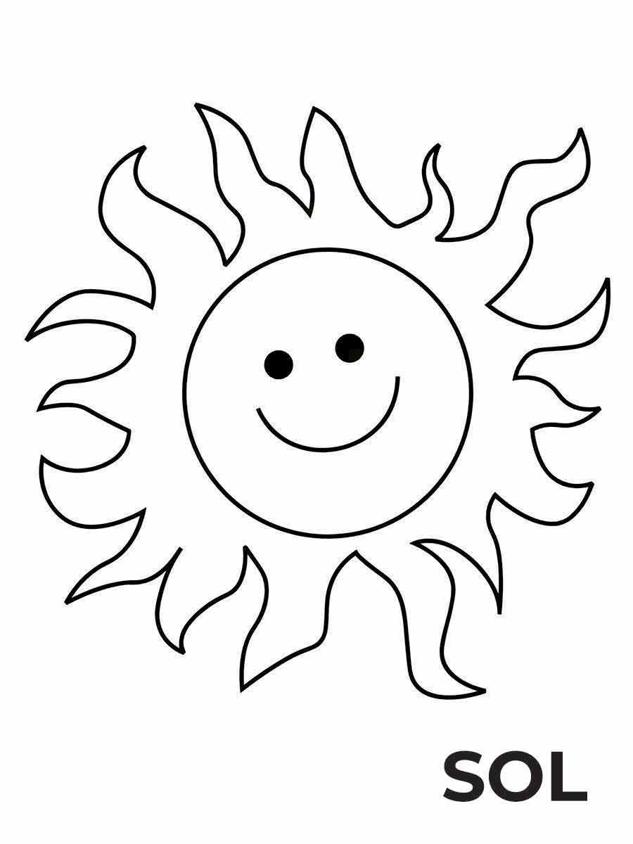 Sun coloring page (11)