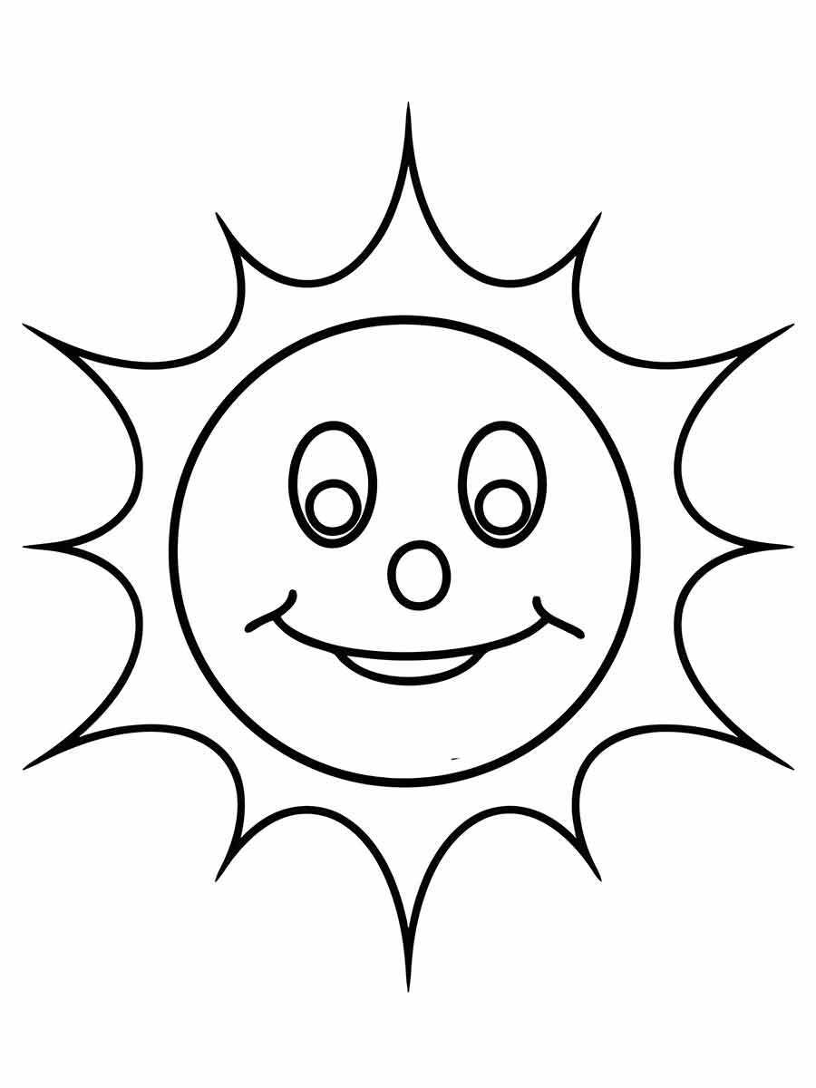 Sun coloring page (13)