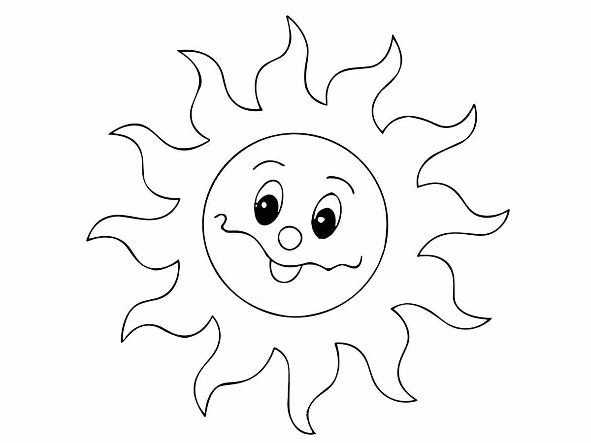 Sun coloring page (20)