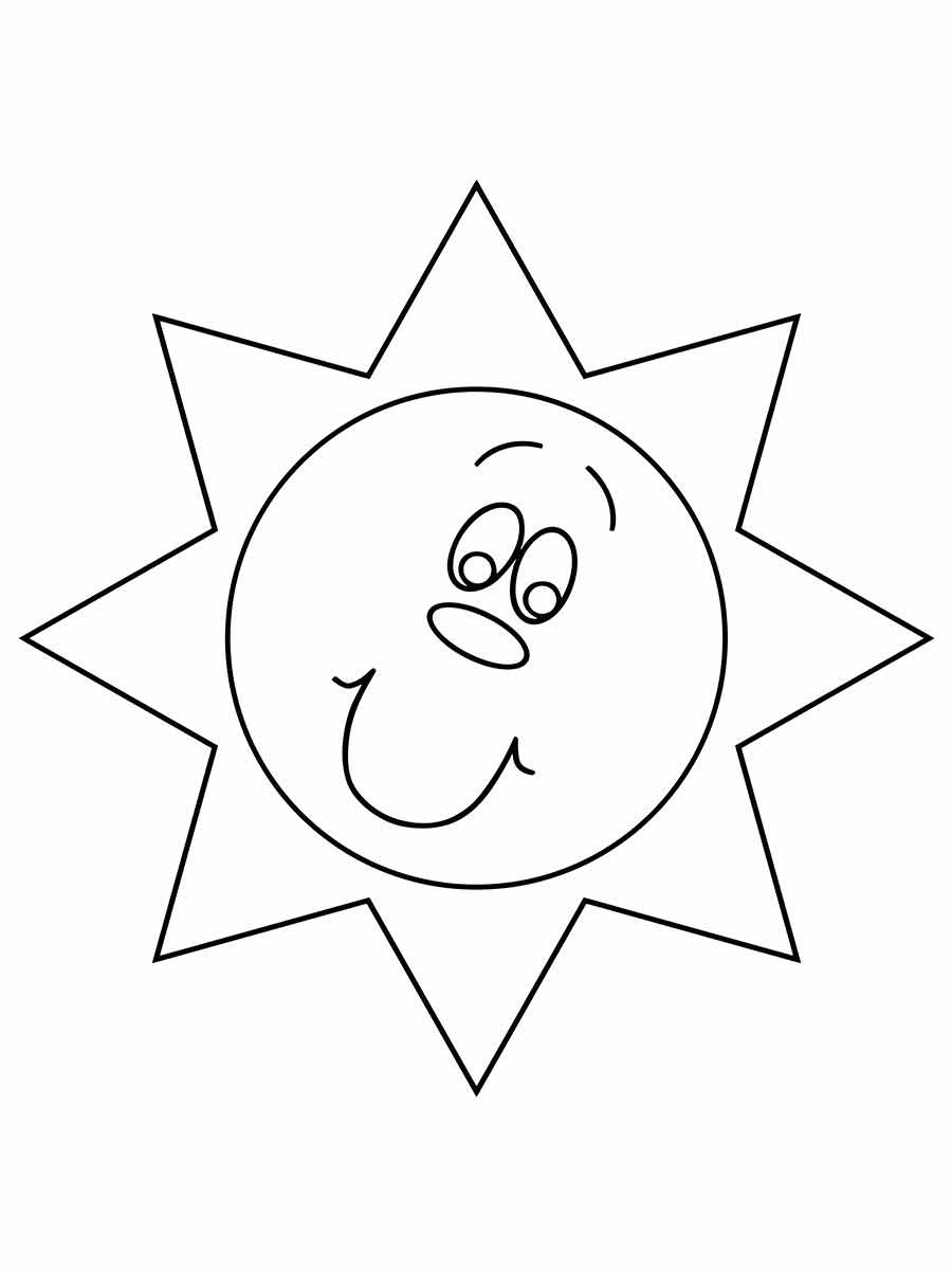 Sun coloring page (22)