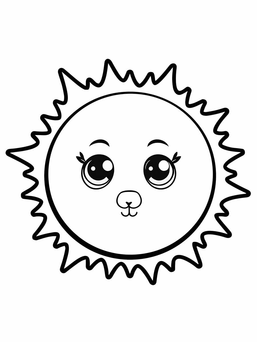 Sun coloring page (29)