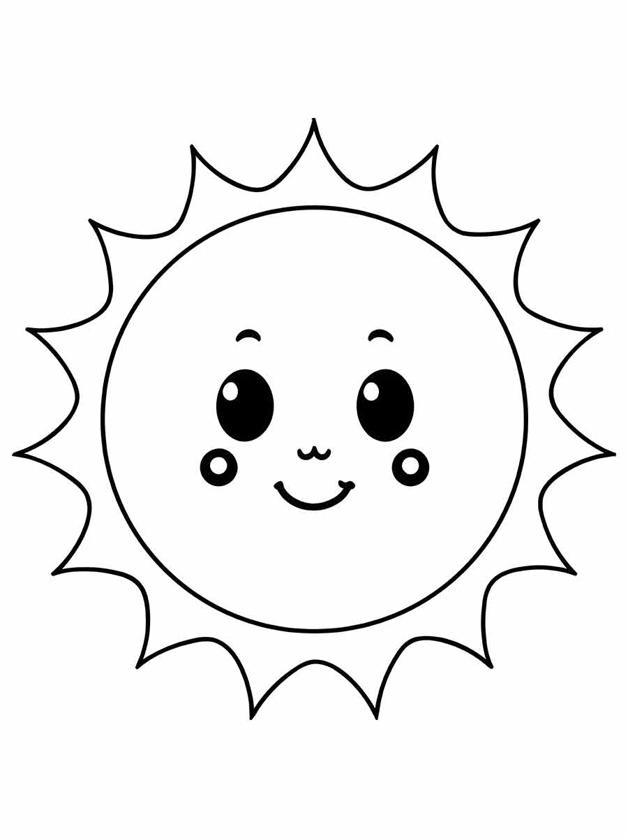 Sun coloring page (32)