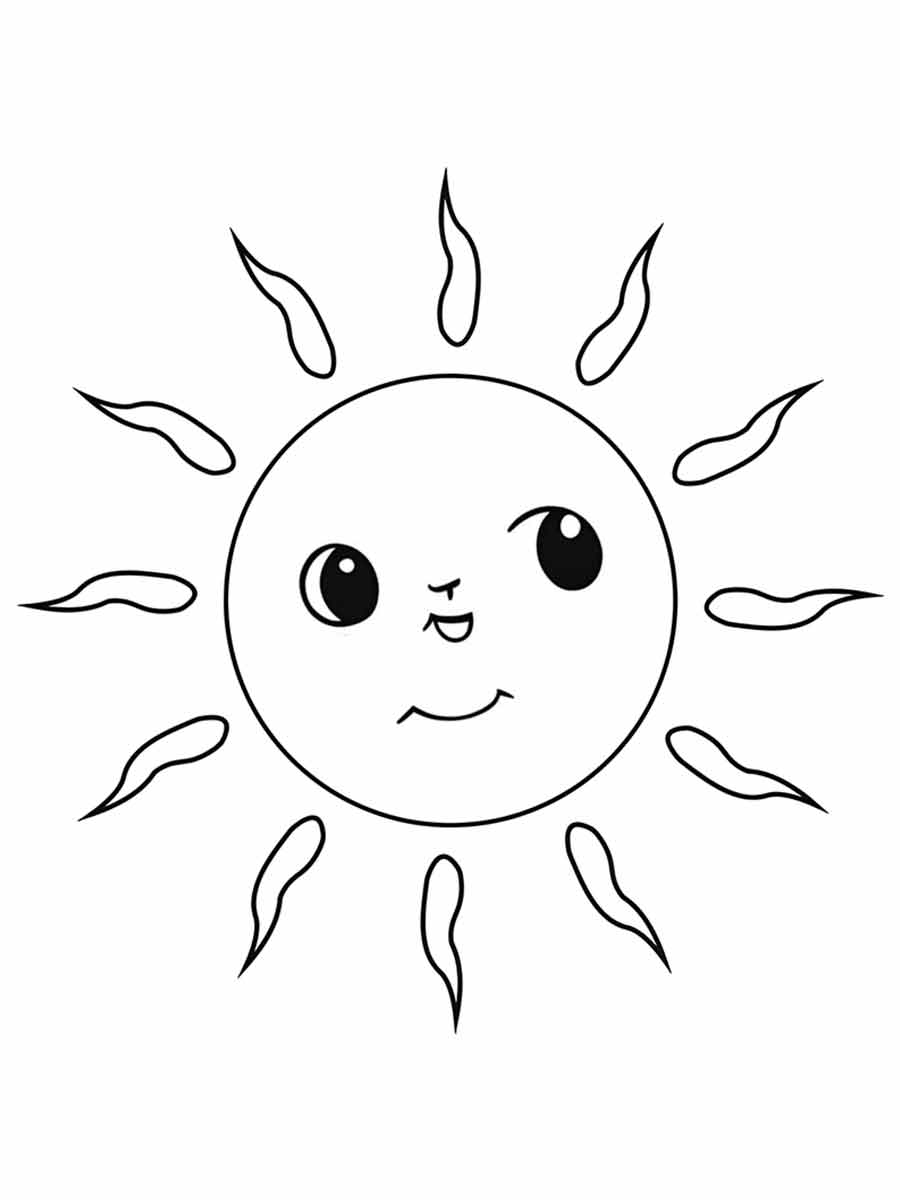 Sun coloring page (33)