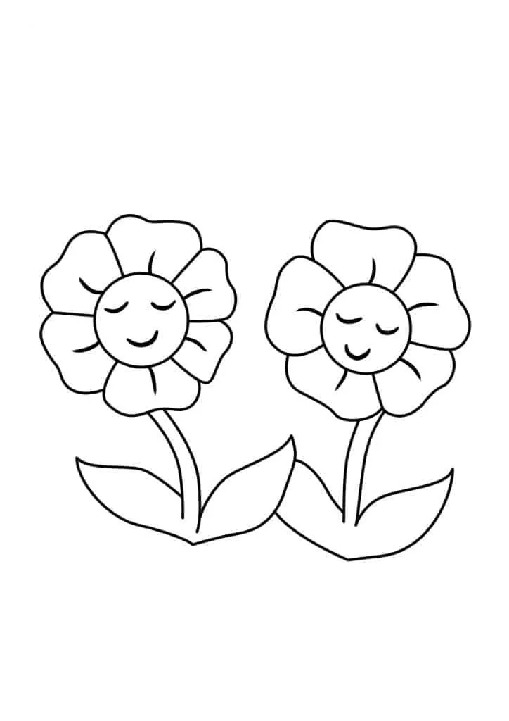 Sunflower Coloring Page (61)