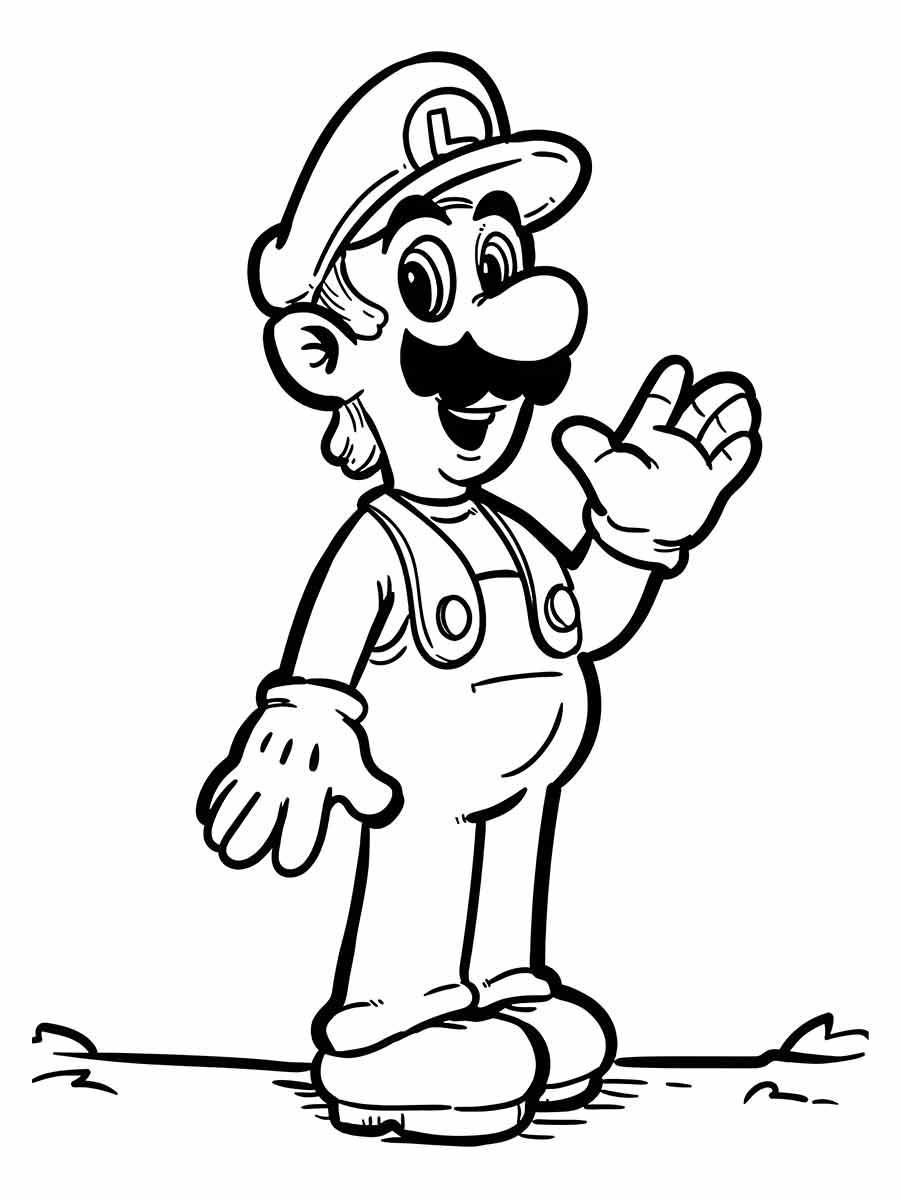 Super Mario Bros coloring page (21)