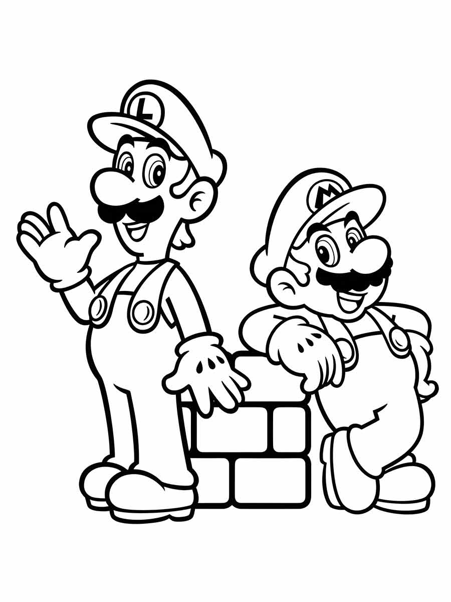 Super Mario Bros coloring page (25)