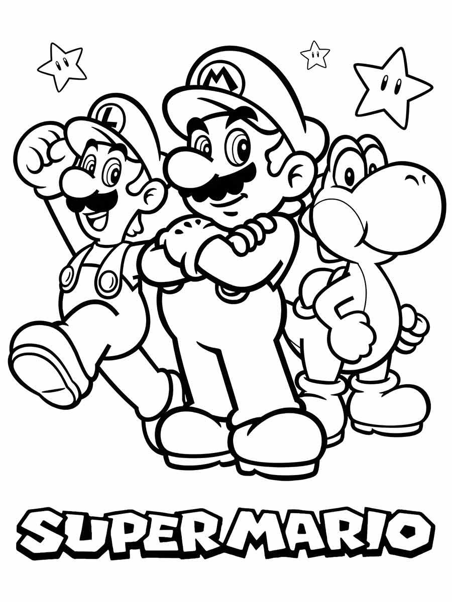 Super Mario Bros coloring page (28)