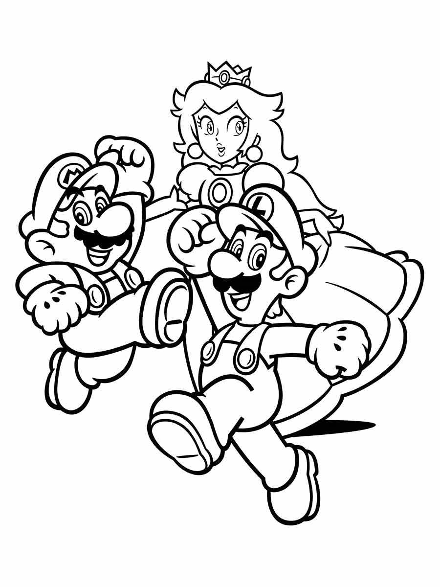 Super Mario Bros coloring page (30)