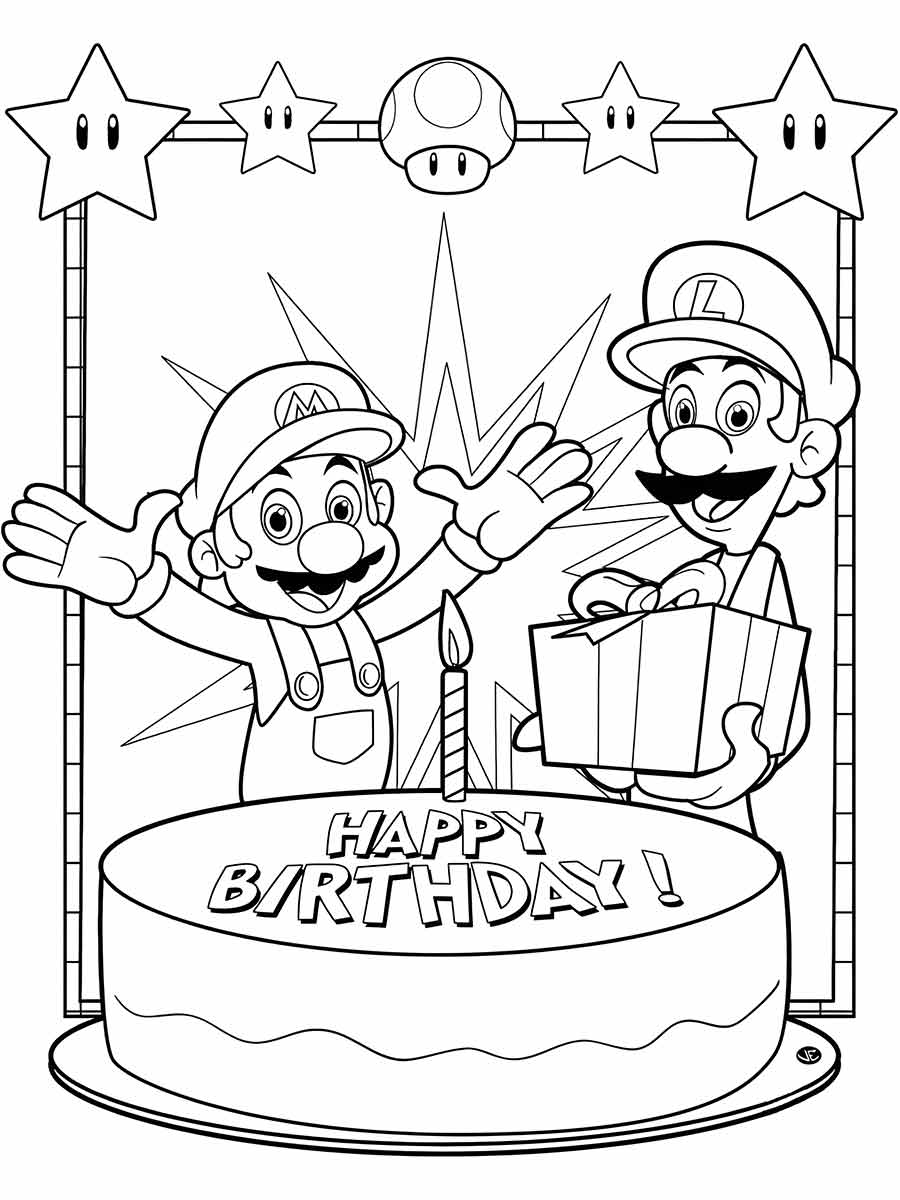 Super Mario Bros coloring page (32)