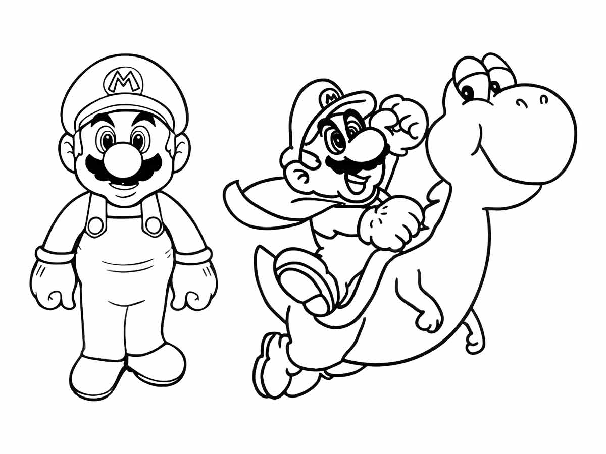 Super Mario Bros coloring page (35)