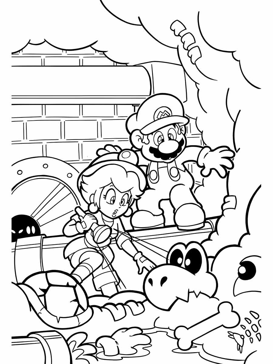 Super Mario Bros coloring page (48)