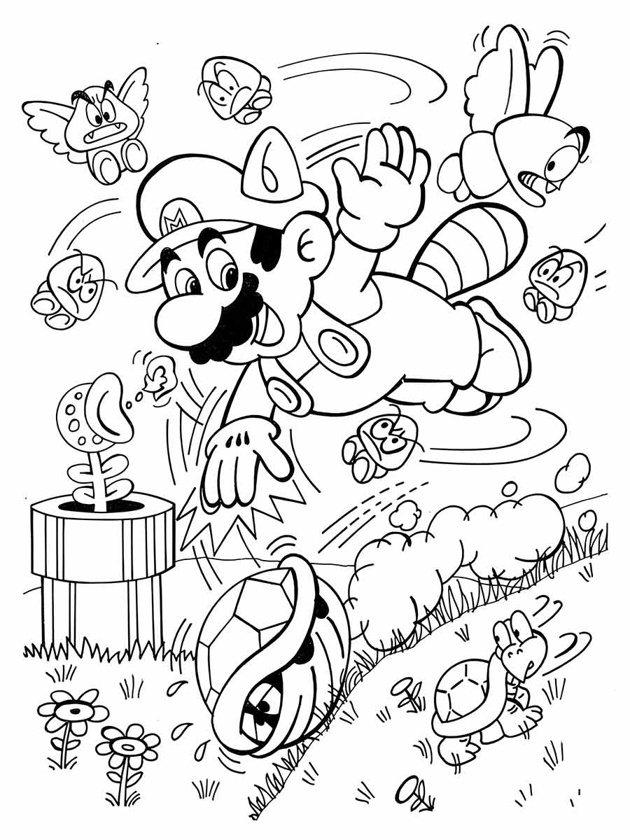 Super Mario Bros coloring page (49)