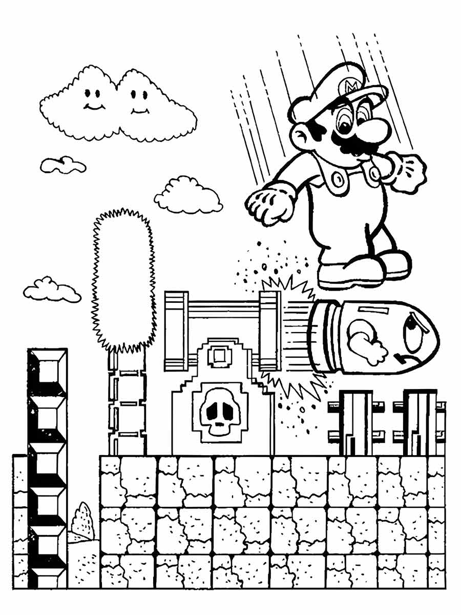 Super Mario Bros coloring page (54)