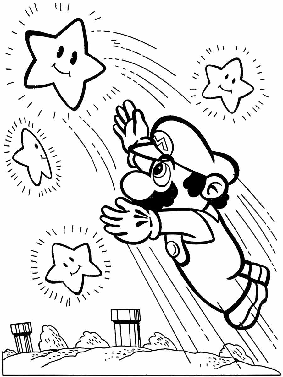 Super Mario Bros coloring page (60)