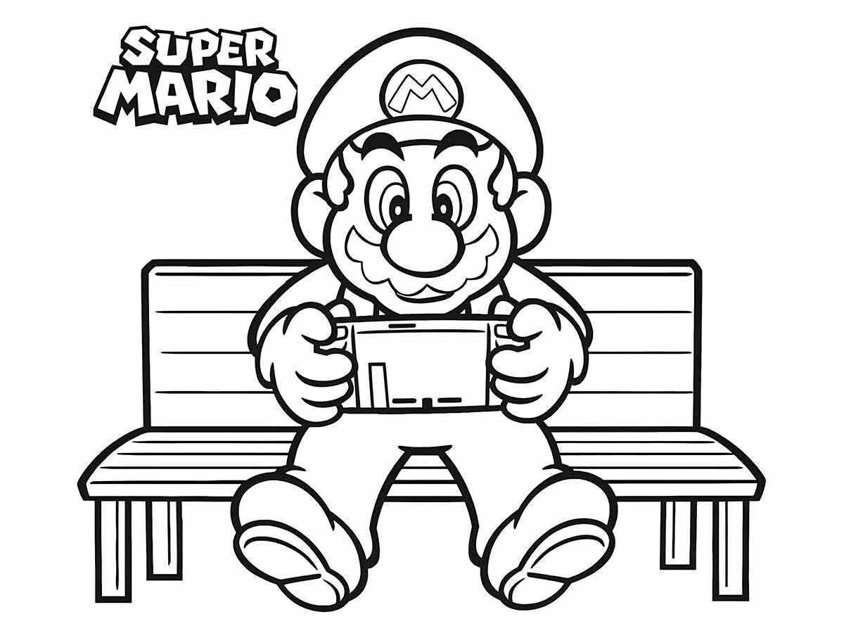 Super Mario Bros coloring page (62)