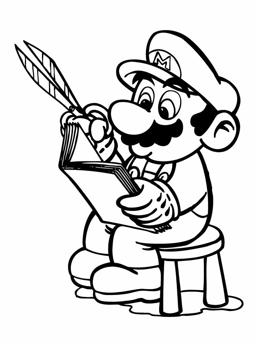 Super Mario Bros coloring page (72)