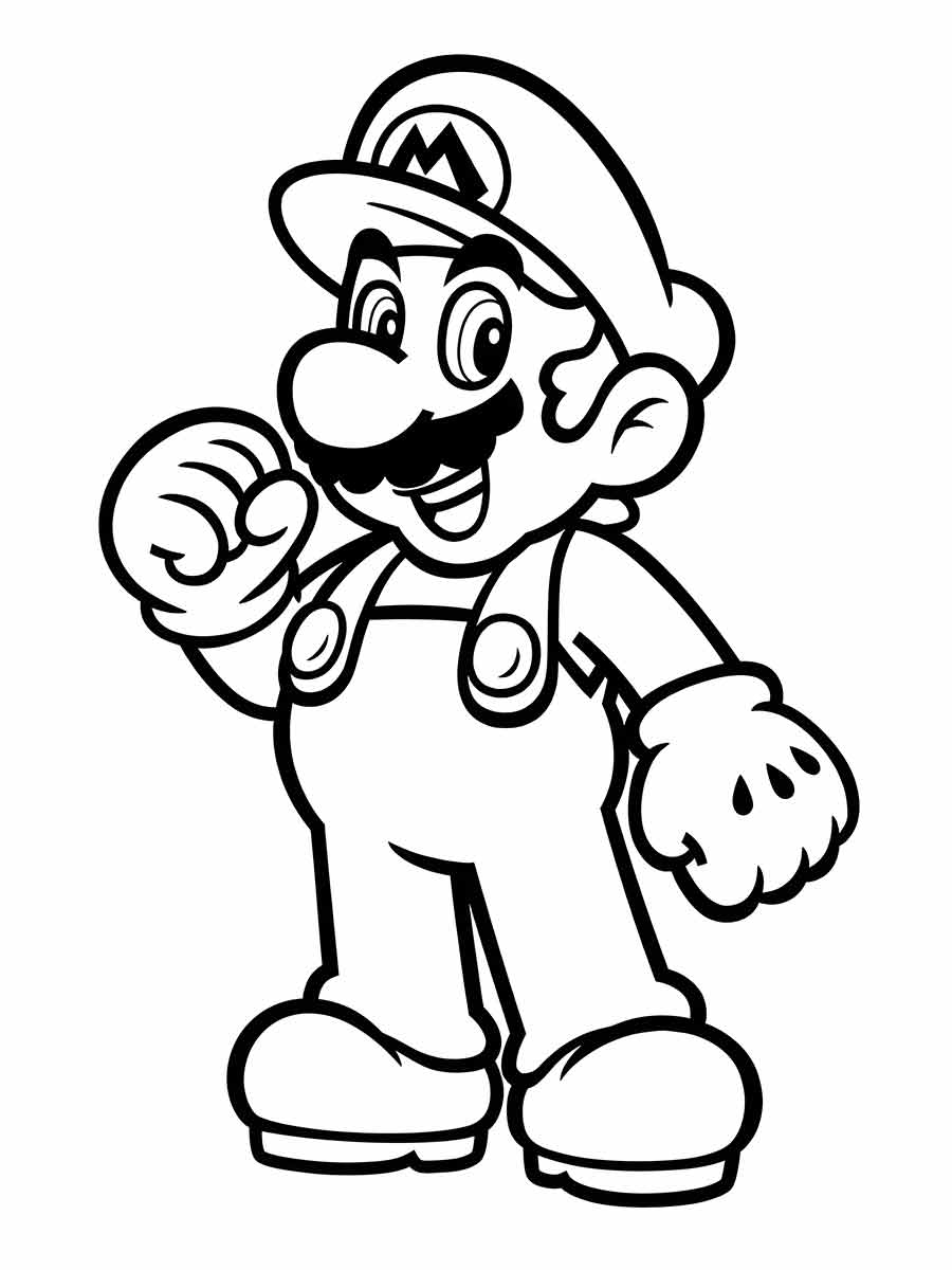 Super Mario Bros coloring page (73)