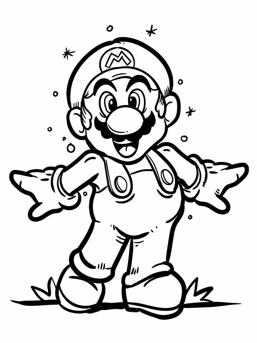 Super Mario Bros coloring page (78)