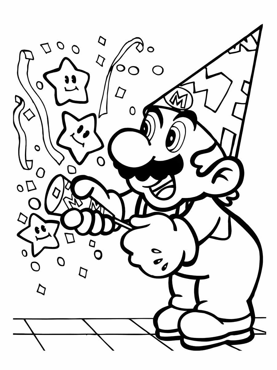 Super Mario Bros coloring page (82)