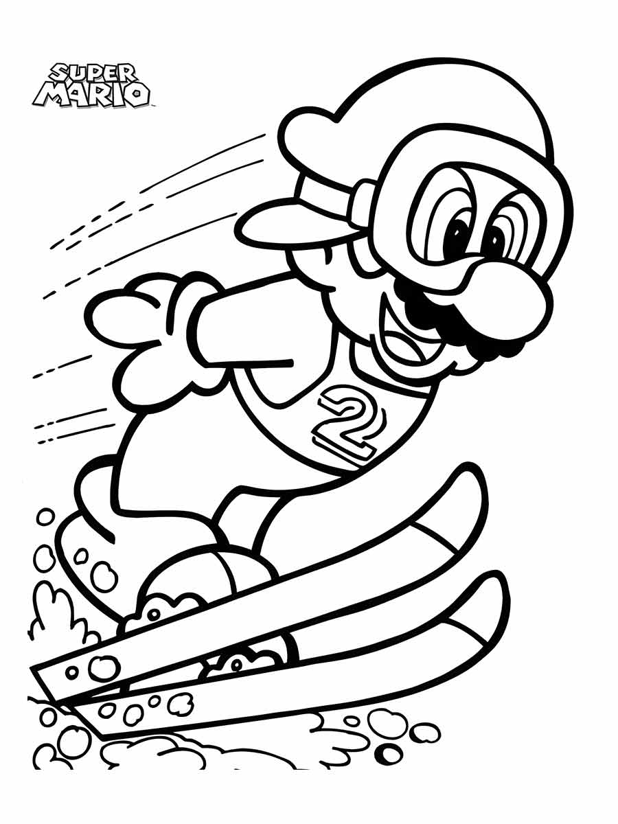 Super Mario Bros coloring page (83)