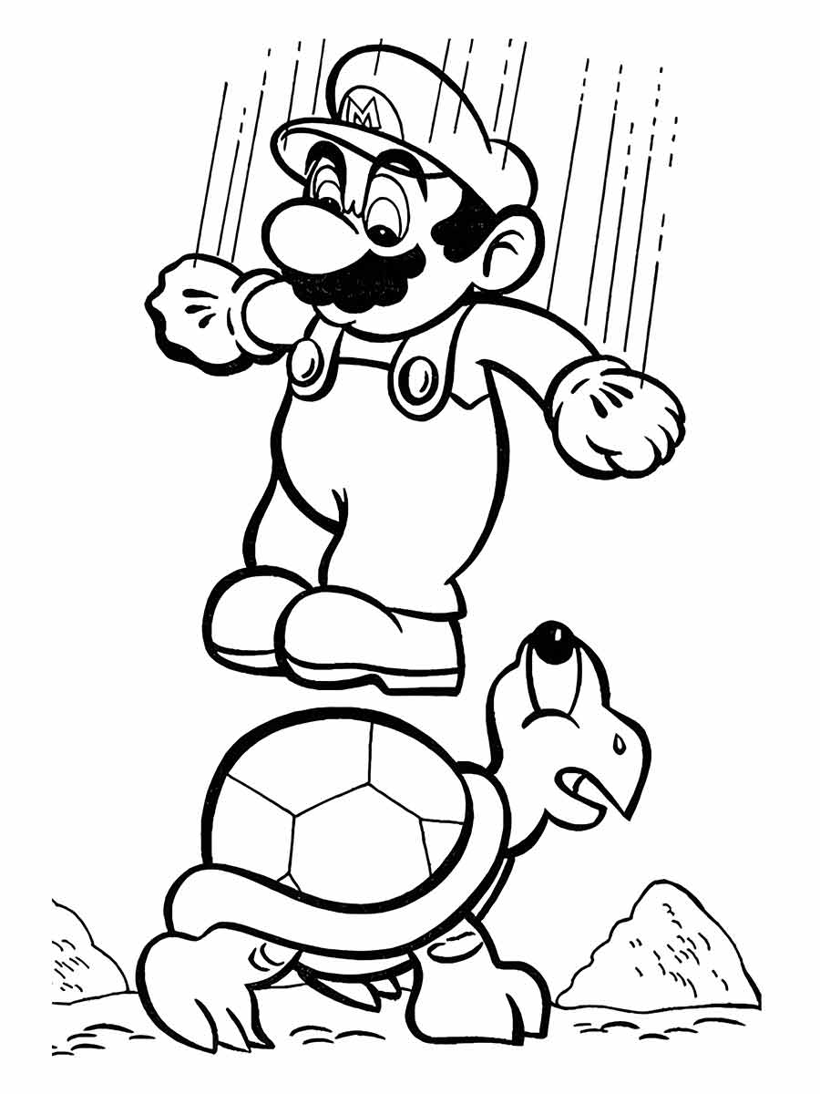 Super Mario Bros coloring page (85)