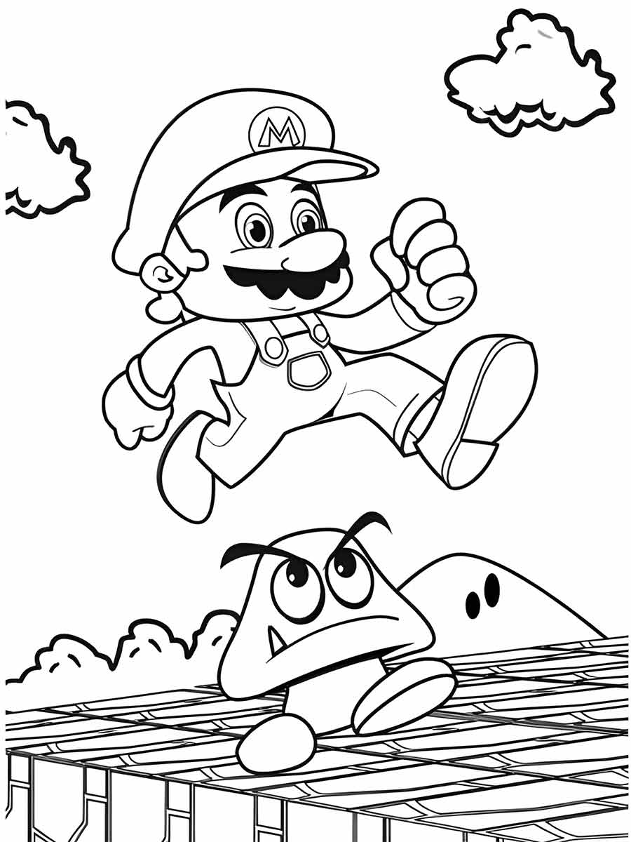 Super Mario Bros coloring page (90)