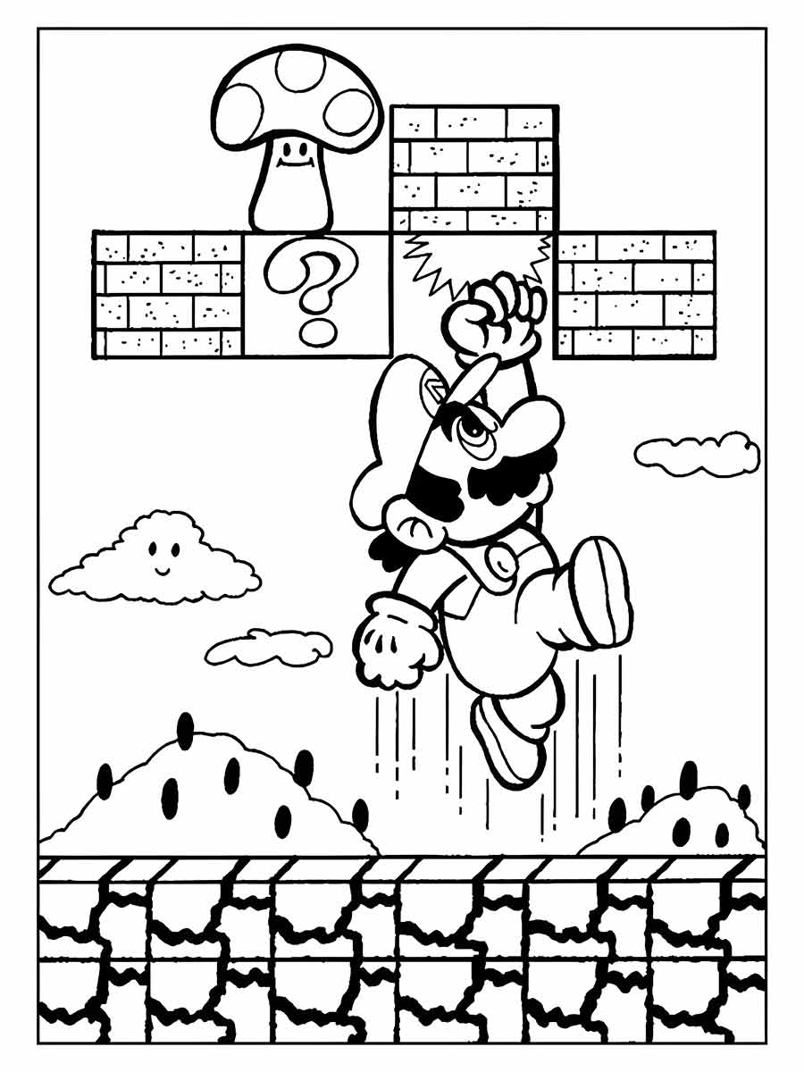 Super Mario Bros coloring page (91)