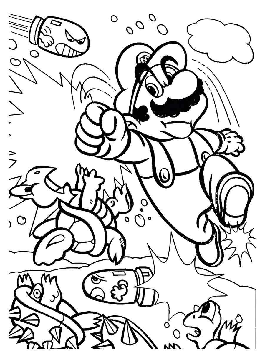 Super Mario Bros coloring page (94)