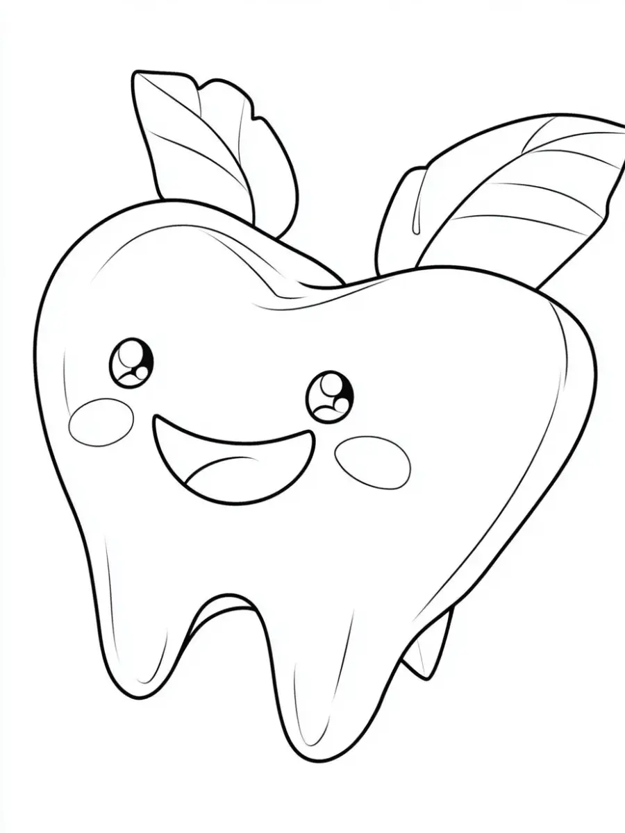 Tooth Fairy Coloring Page (9)