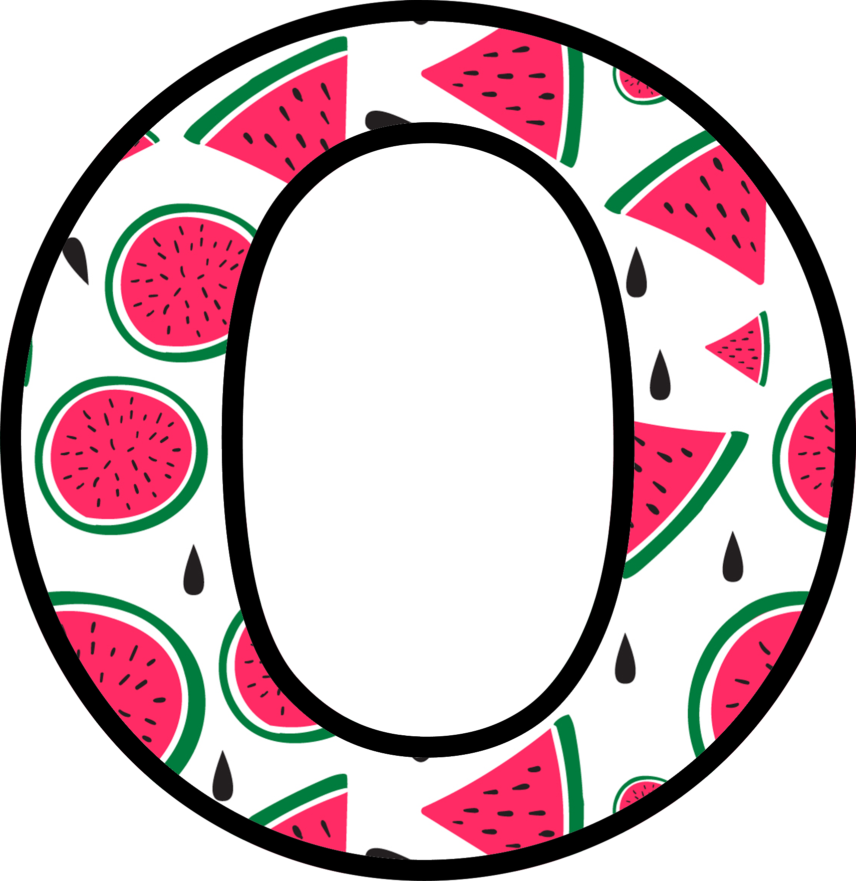 Watermelon Alphabet (16)