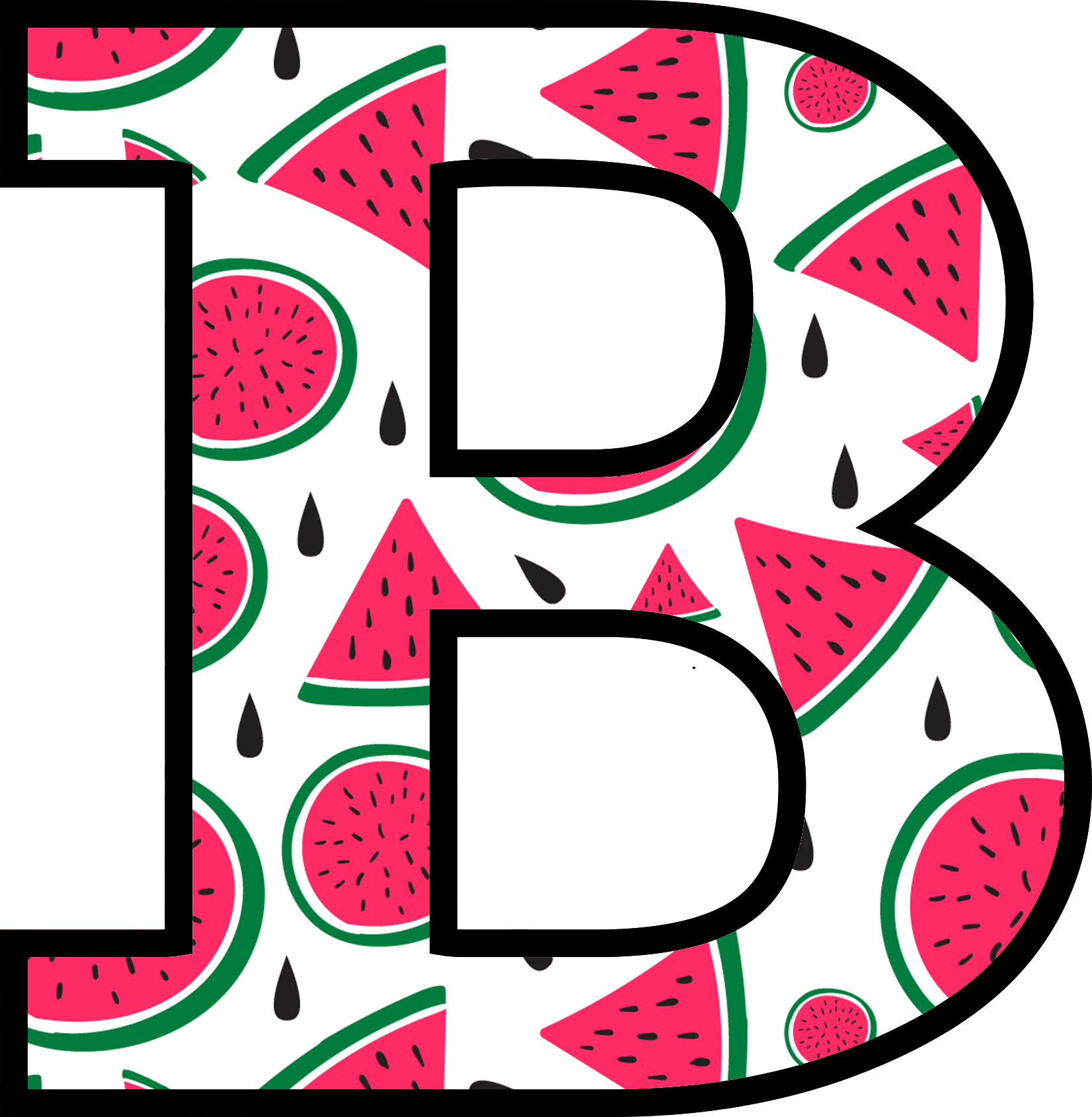 Watermelon Alphabet (2)