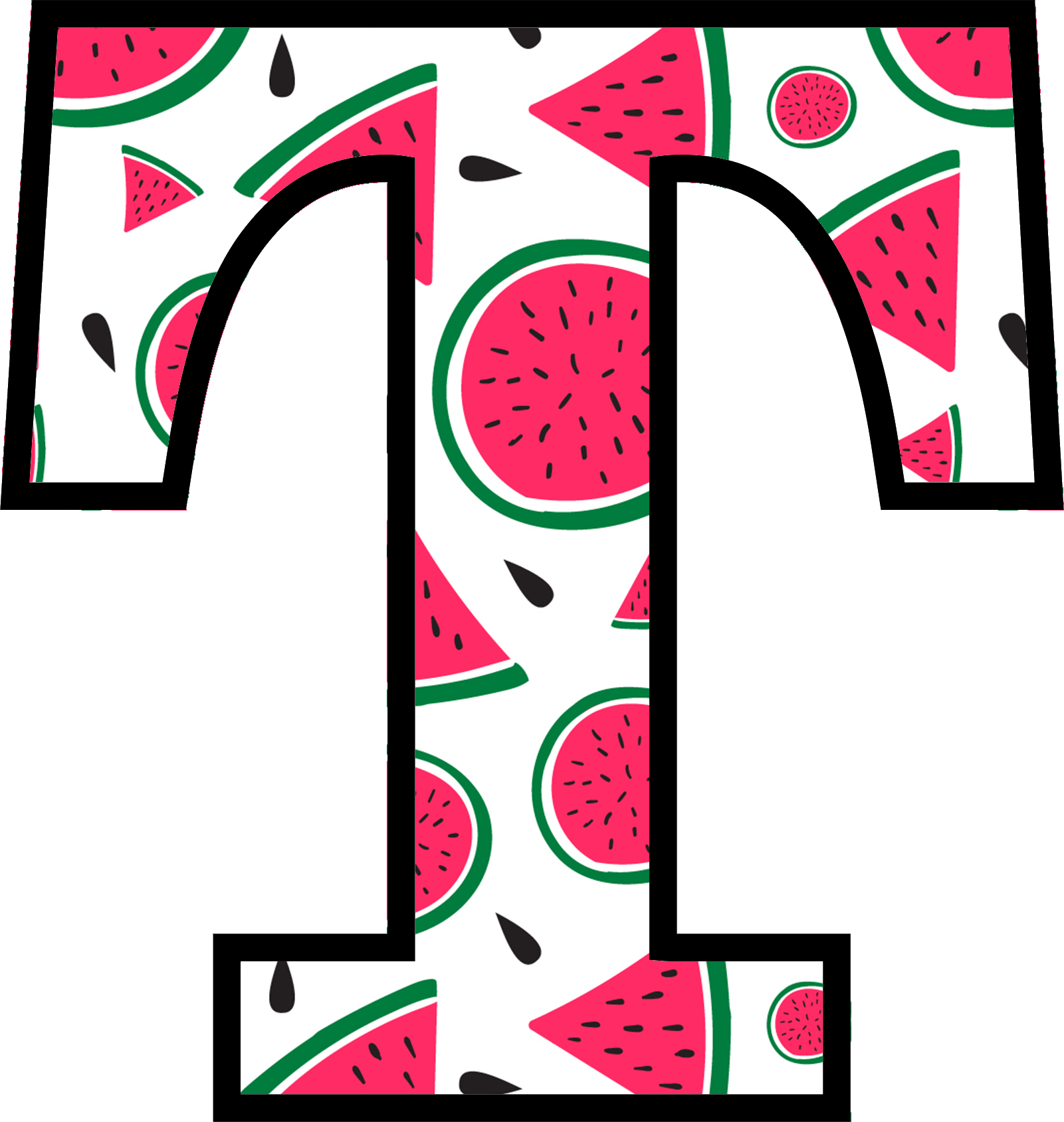 Watermelon Alphabet (21)